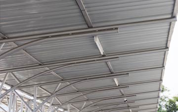 installing Medomsley metal roofing